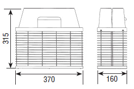 Dimenzije M-7230 zamke za insekte