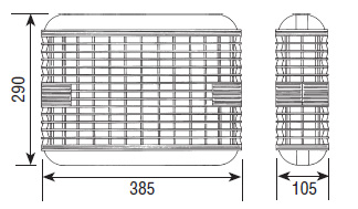 MOEL m-369 01 rovarcsapda méretei MOEL m-369 01  rovarcsapda méretei